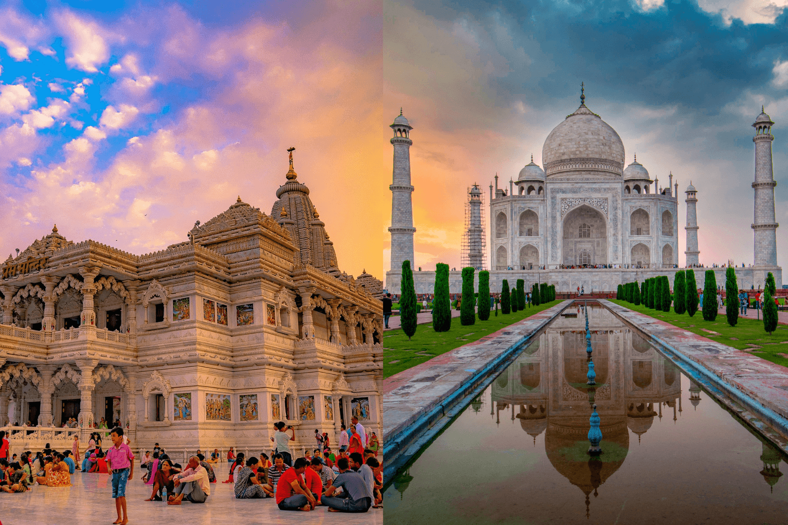 Private Trip of Taj Mahal, Mathura and Vrindavan From Delhi